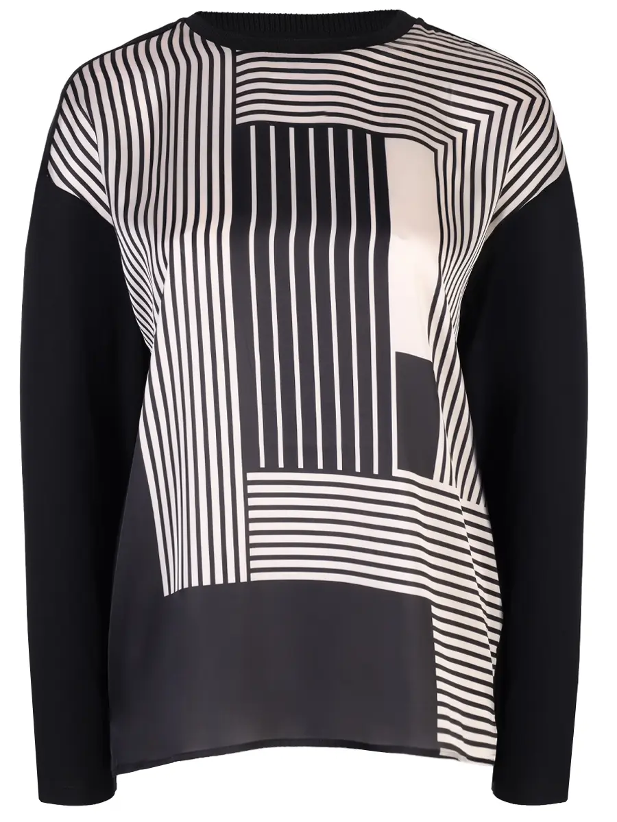 Блуза с принтом