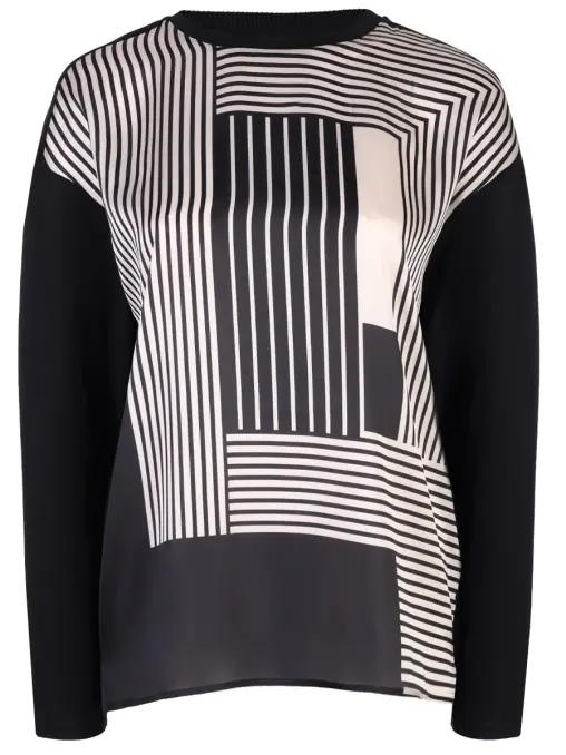 Блуза с принтом MARC AUREL