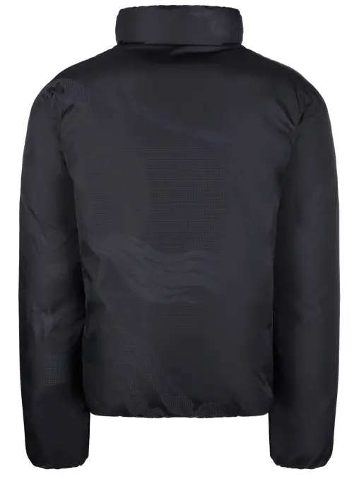 Пуховик с принтом BURBERRY