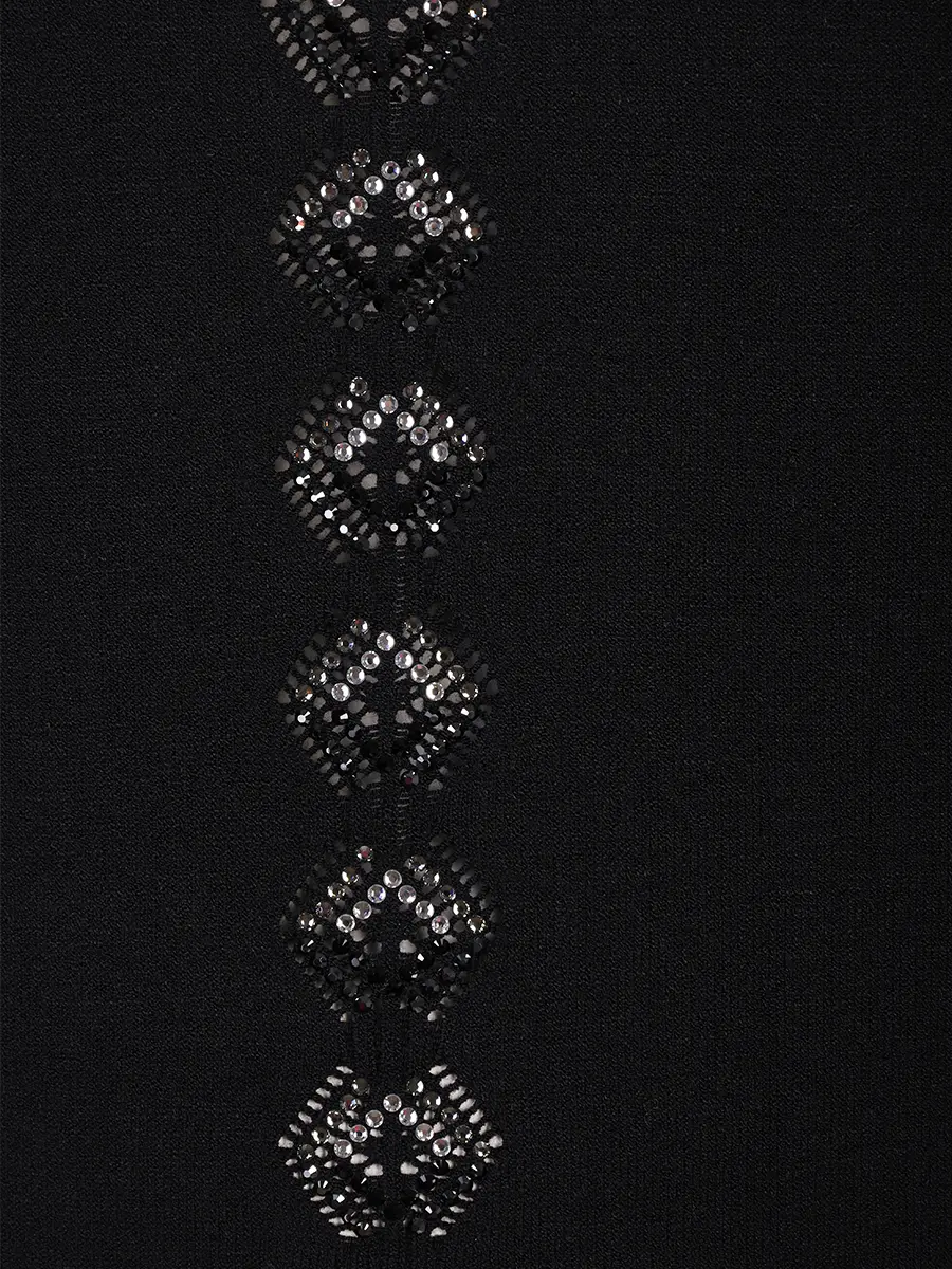 Джемпер со стразами