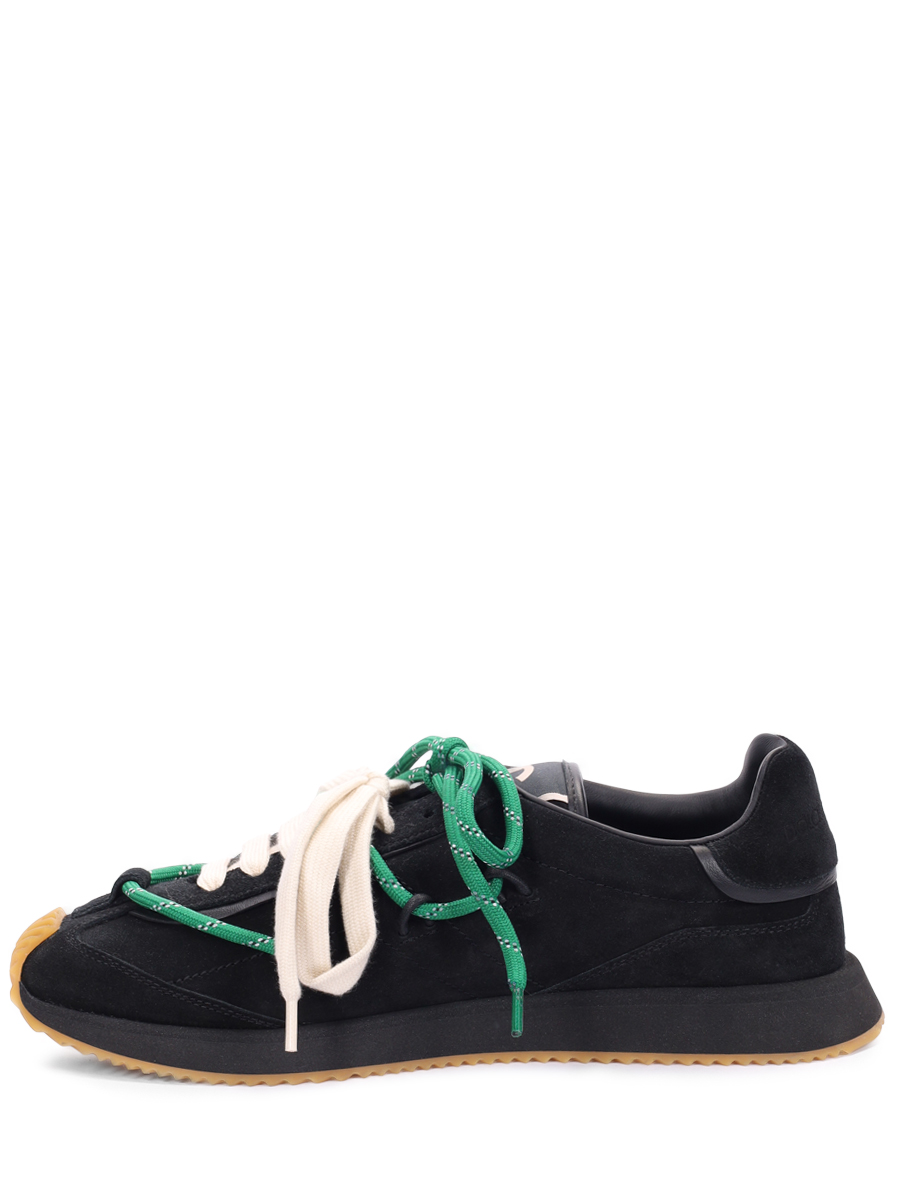 Кроссовки замшевые