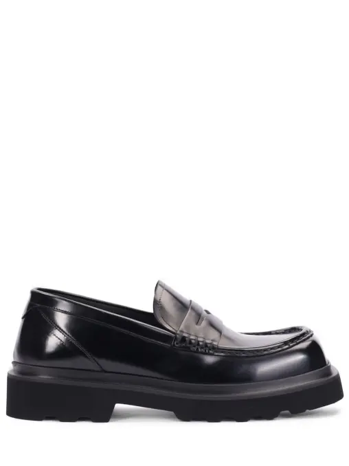 Лоферы кожаные DOLCE & GABBANA