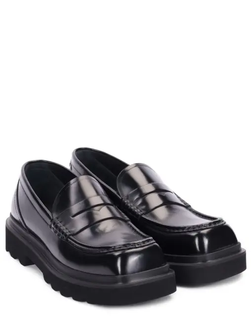 Лоферы кожаные DOLCE & GABBANA