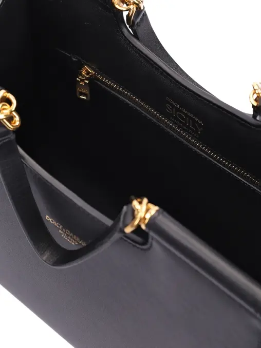 Сумка Sicily кожаная DOLCE & GABBANA