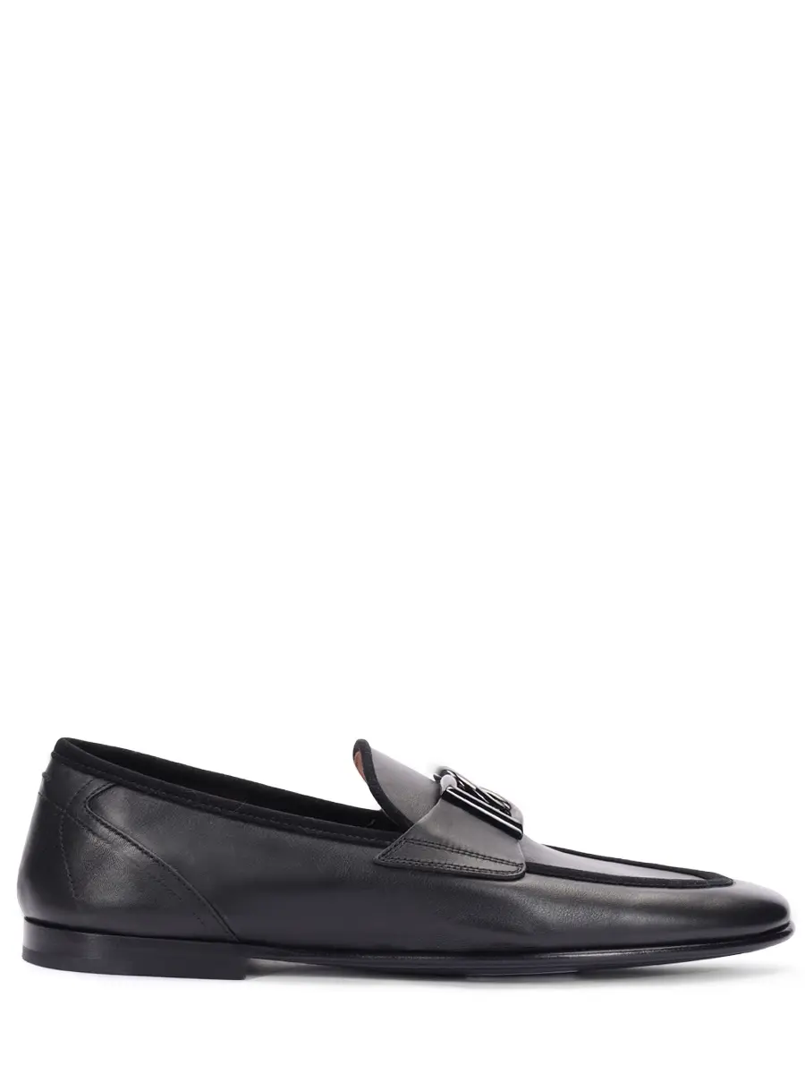 Лоферы кожаные