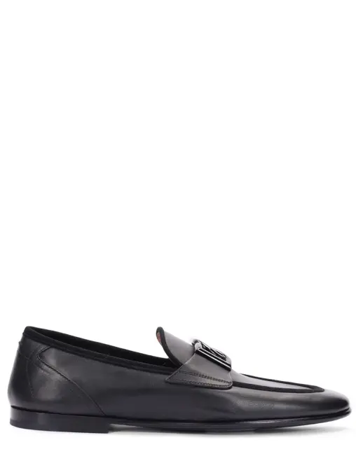 Лоферы кожаные DOLCE & GABBANA