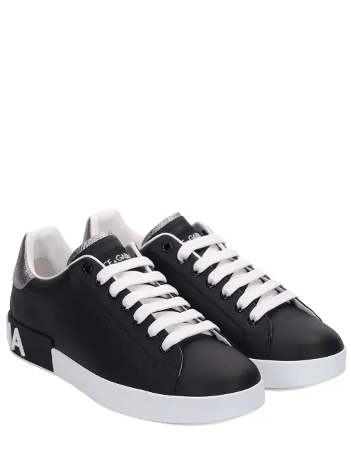 Кеды кожаные Portofino DOLCE & GABBANA