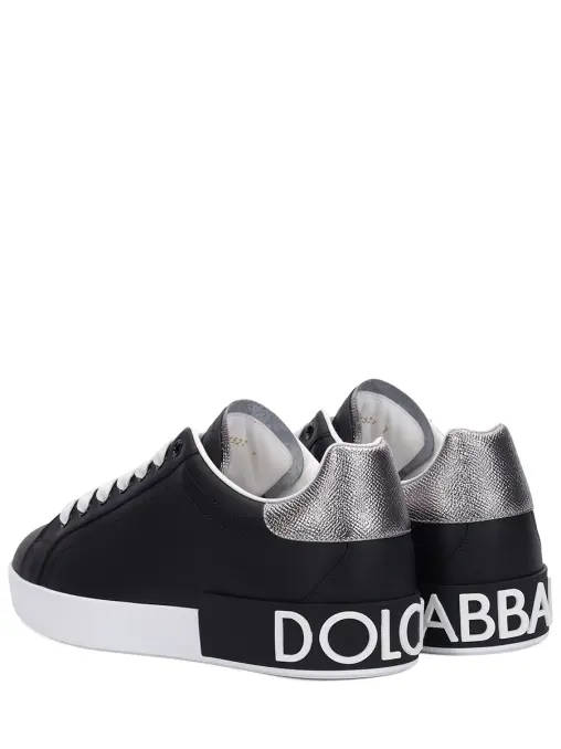Кеды кожаные Portofino DOLCE & GABBANA