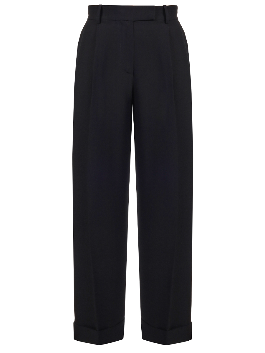 Брюки однотонные