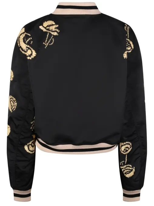Бомбер с вышивкой ERMANNO SCERVINO