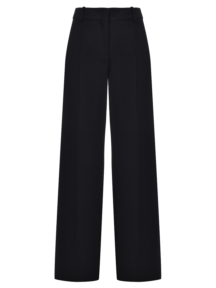 Брюки однотонные