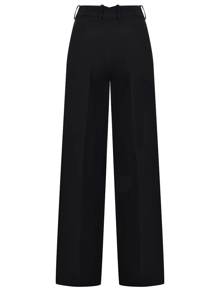 Брюки однотонные