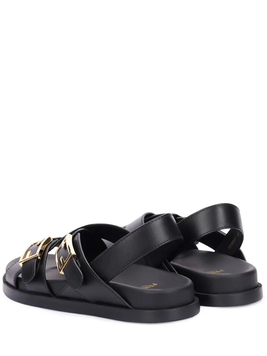 Сандалии кожаные