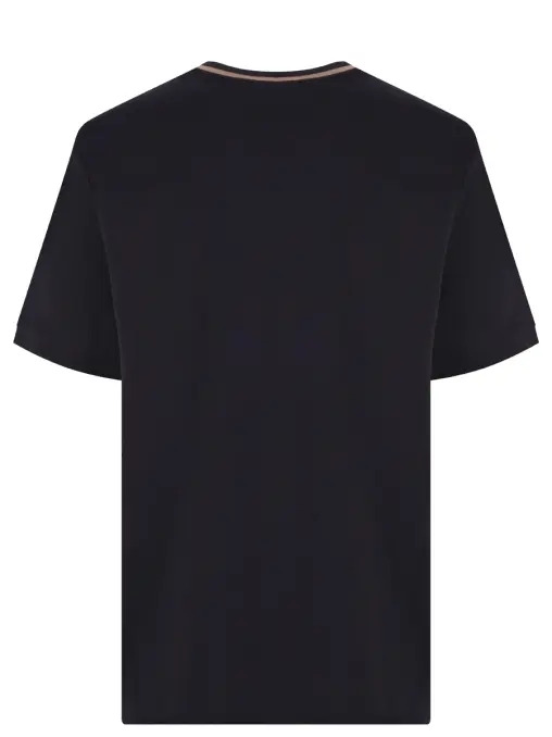 Футболка Slim Fit хлопковая BOSS