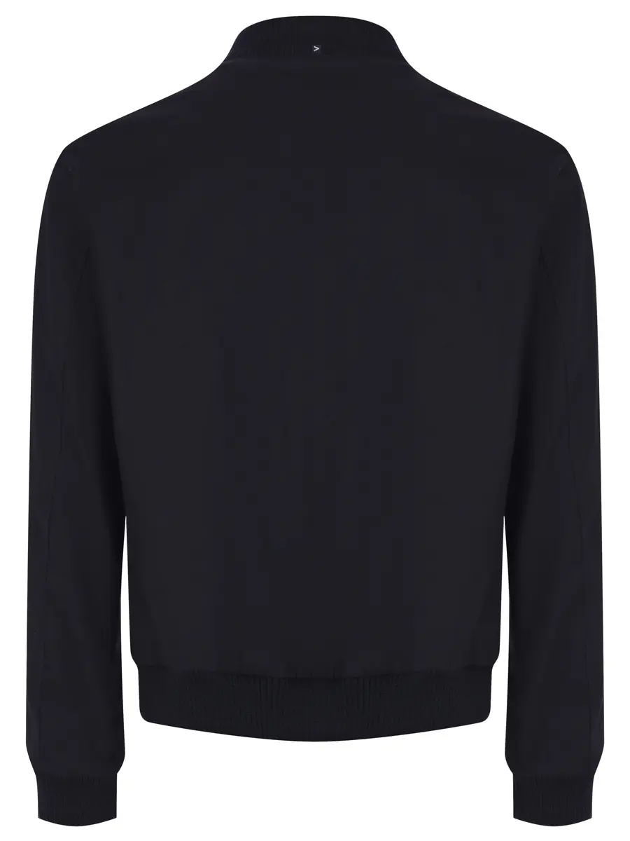 Бомбер однотонный