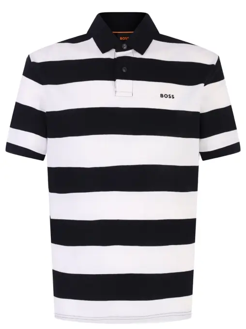 Поло хлопковое BOSS