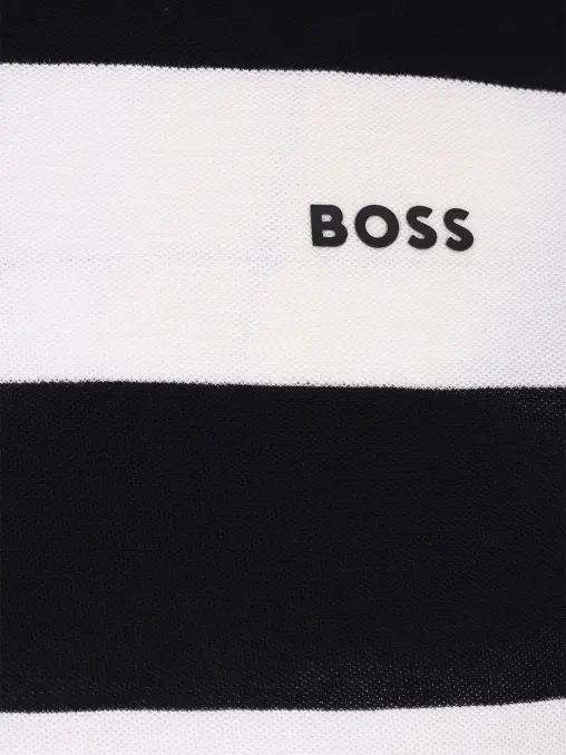 Поло хлопковое BOSS