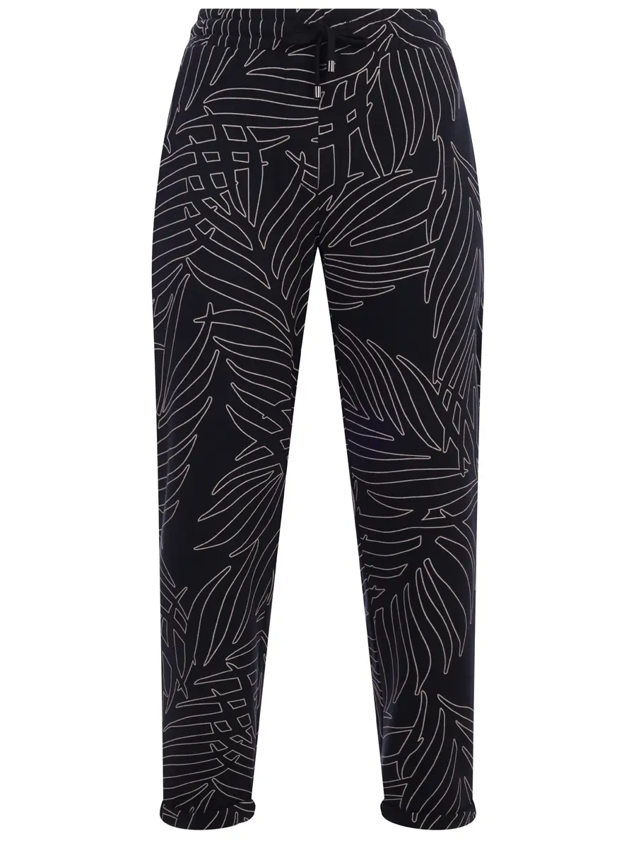 Брюки с принтом