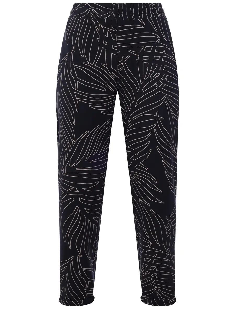 Брюки с принтом