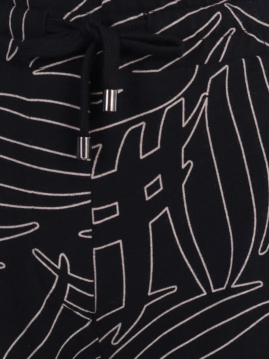 Брюки с принтом