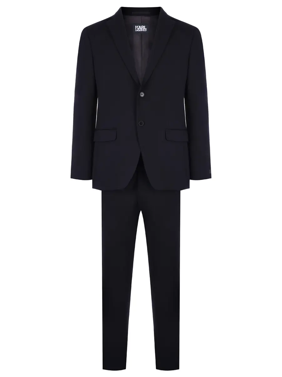 Костюм однотонный