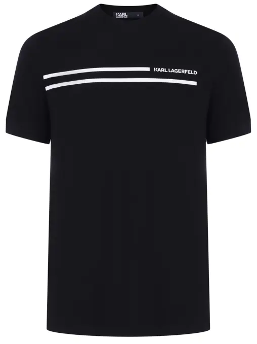 Футболка хлопковая KARL LAGERFELD