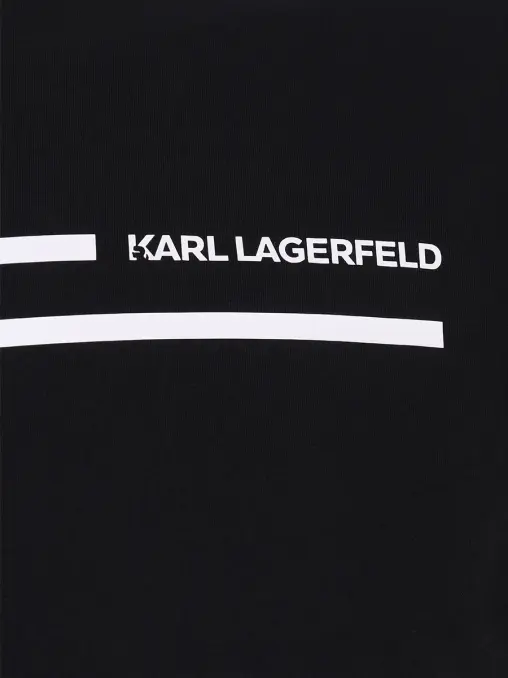 Футболка хлопковая KARL LAGERFELD