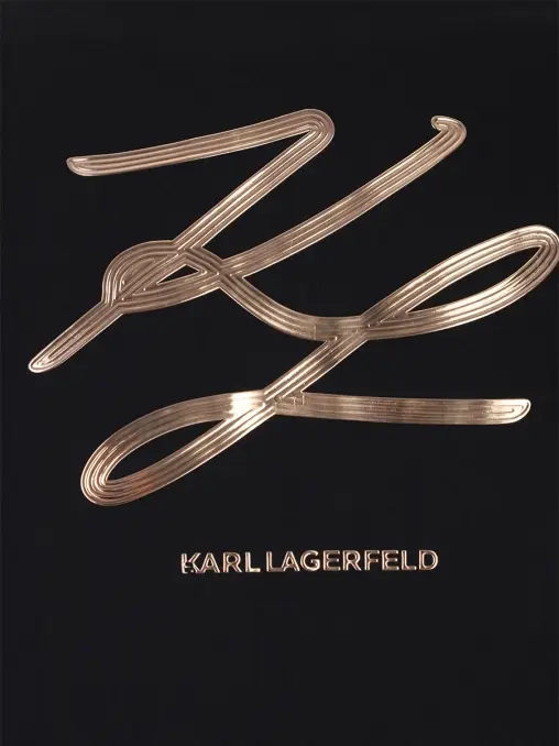 Футболка хлопковая KARL LAGERFELD