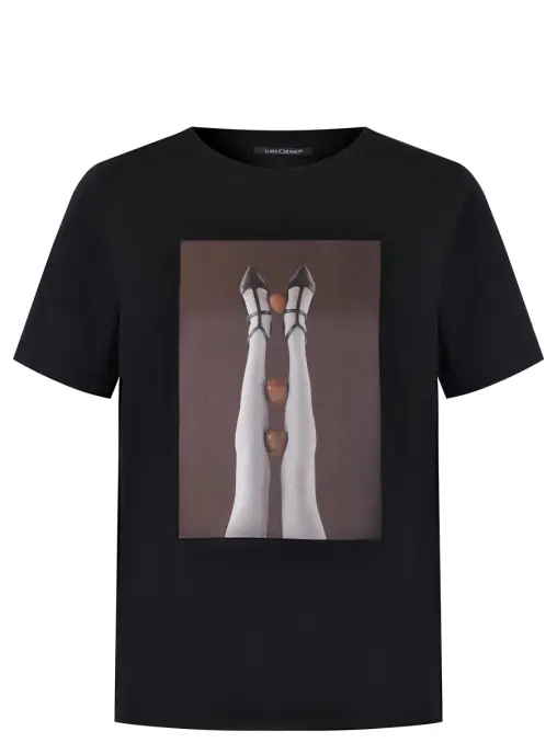 Футболка хлопковая LUISA CERANO