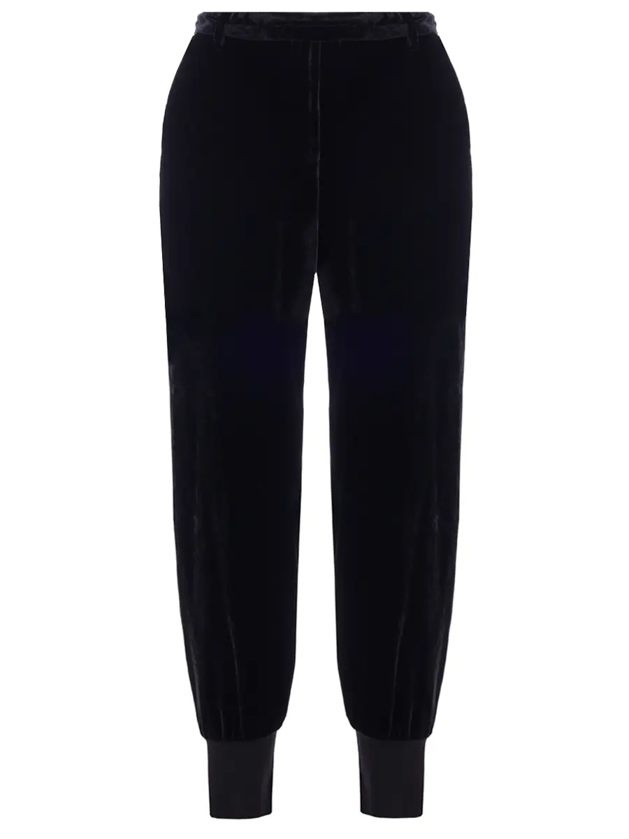 Джоггеры велюровые