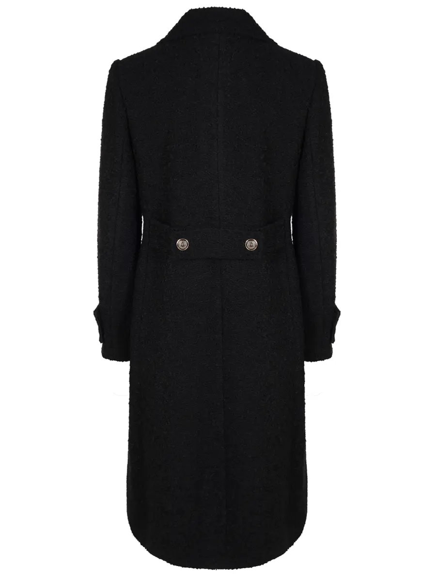 Пальто однотонное