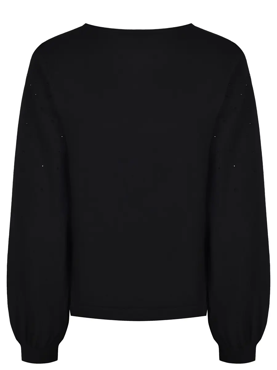 Джемпер со стразами