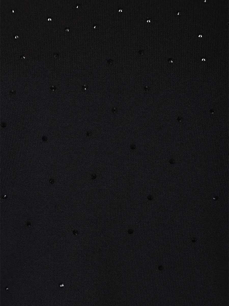 Джемпер со стразами