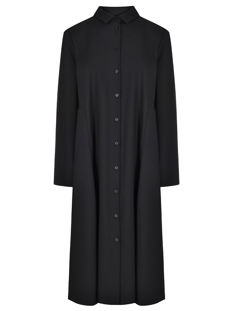 Платье однотонное