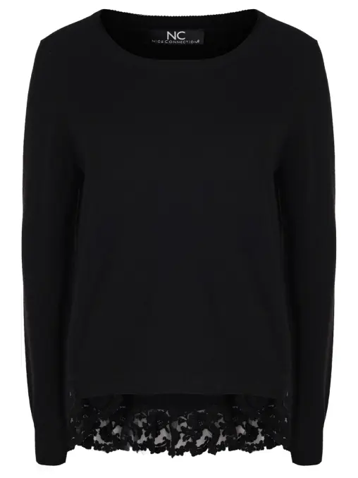 Джемпер из шерсти и кашемира NICE CONNECTION