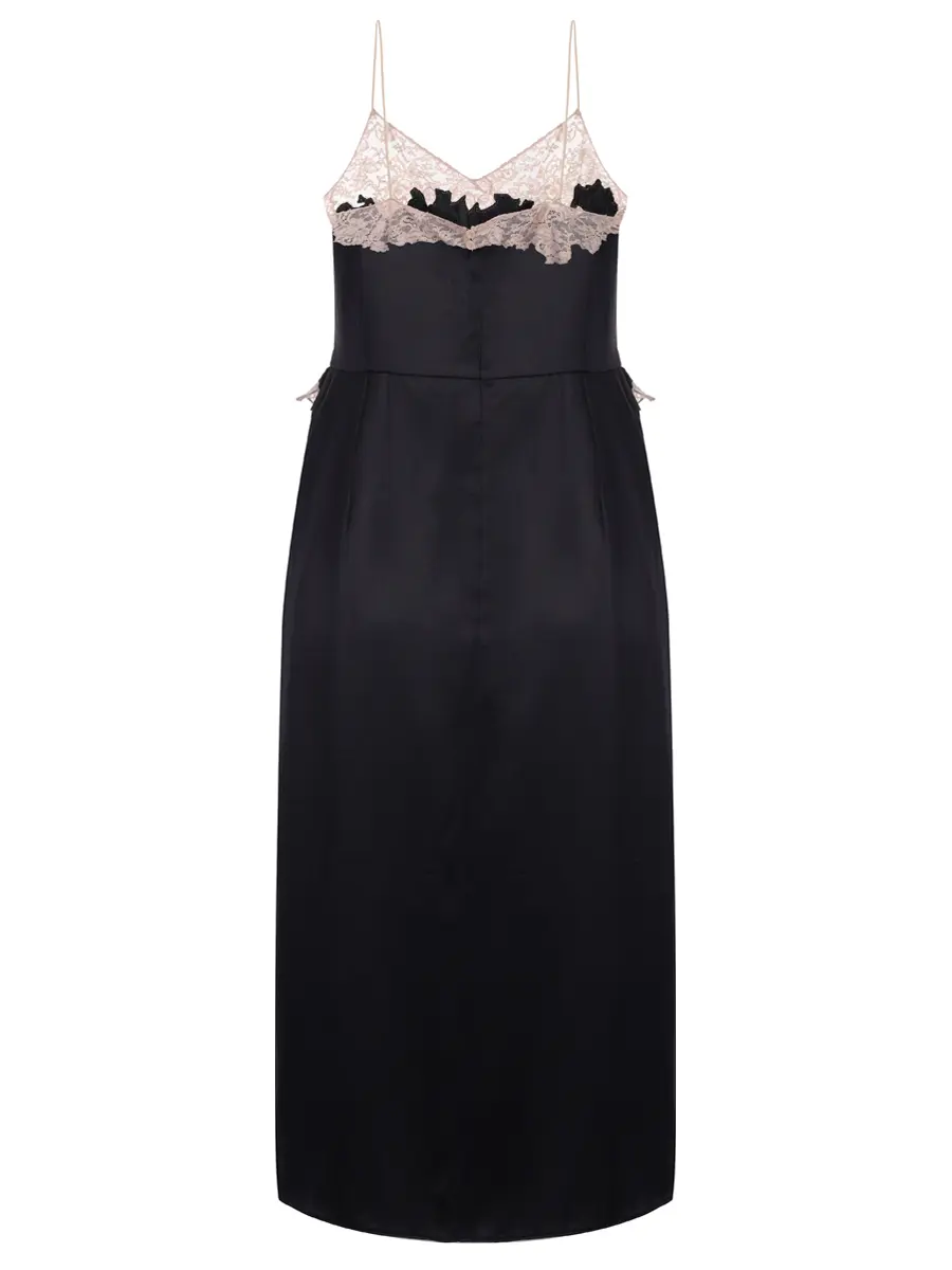 Платье шелковое