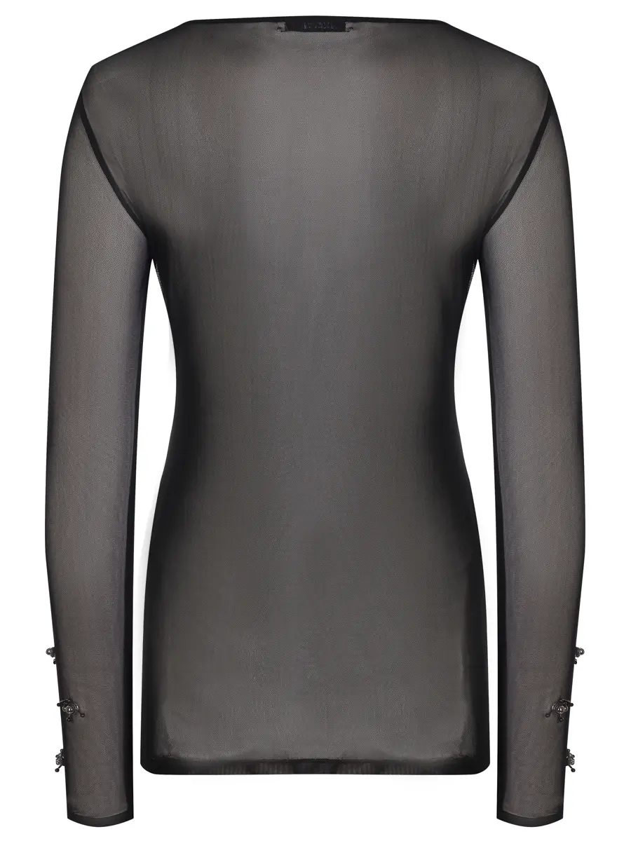 Лонгслив из сетки