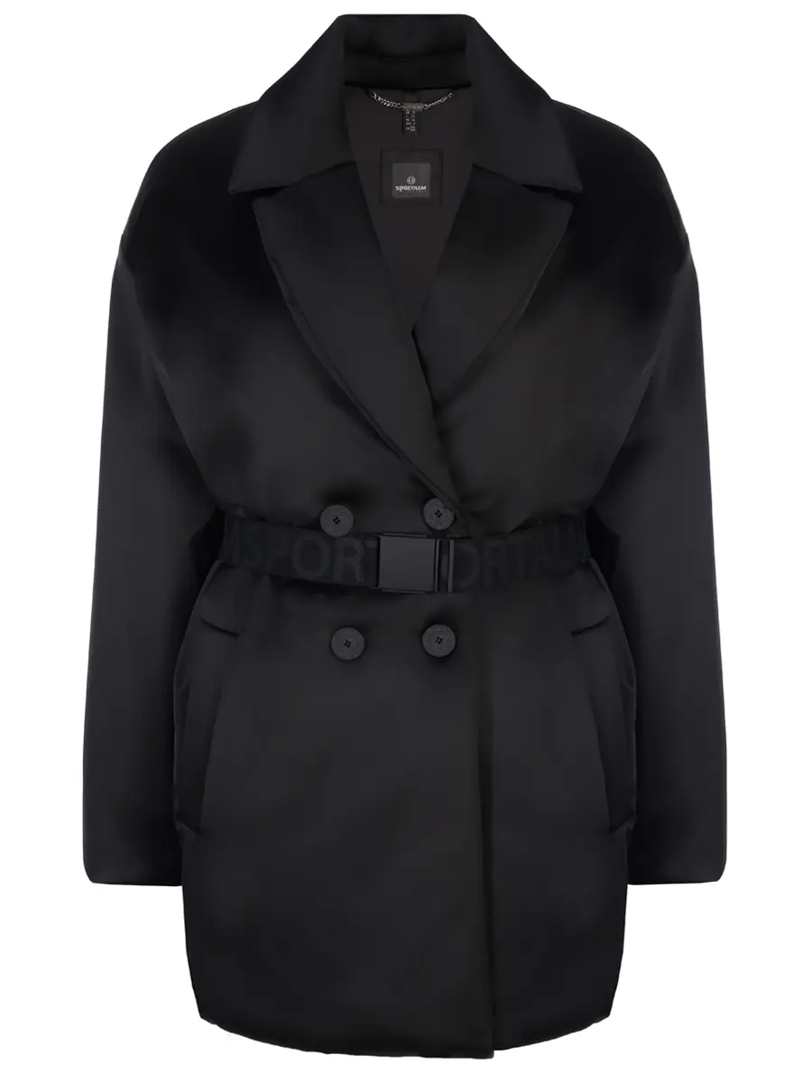 Пальто однотонное