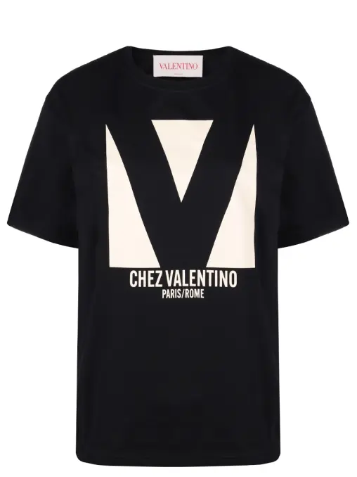 Футболка хлопковая VALENTINO