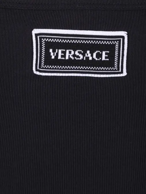 Топ хлопковый VERSACE