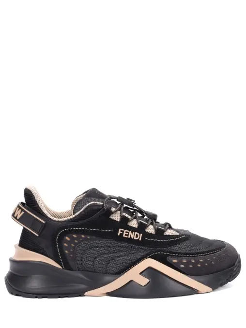 Кроссовки Flow комбинированные FENDI