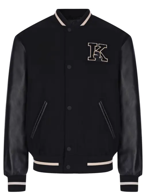 Бомбер комбинированный KARL LAGERFELD
