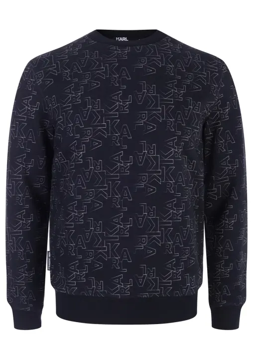 Толстовка хлопковая KARL LAGERFELD