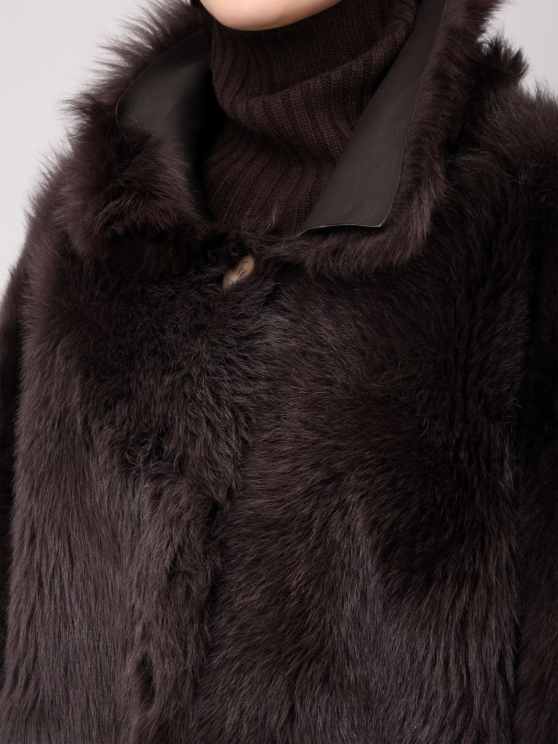 Дубленка двусторонняя