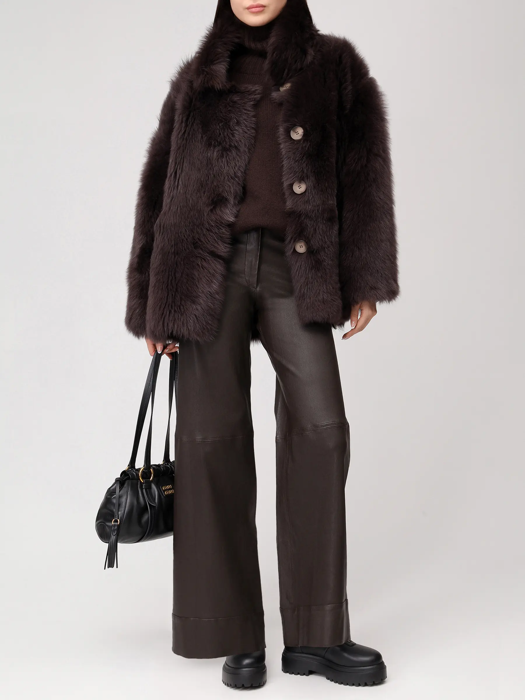 Дубленка двусторонняя