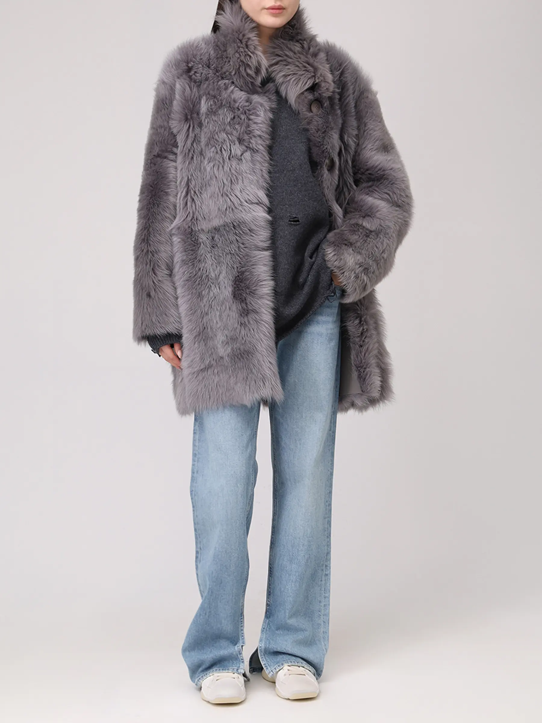 Дубленка двусторонняя