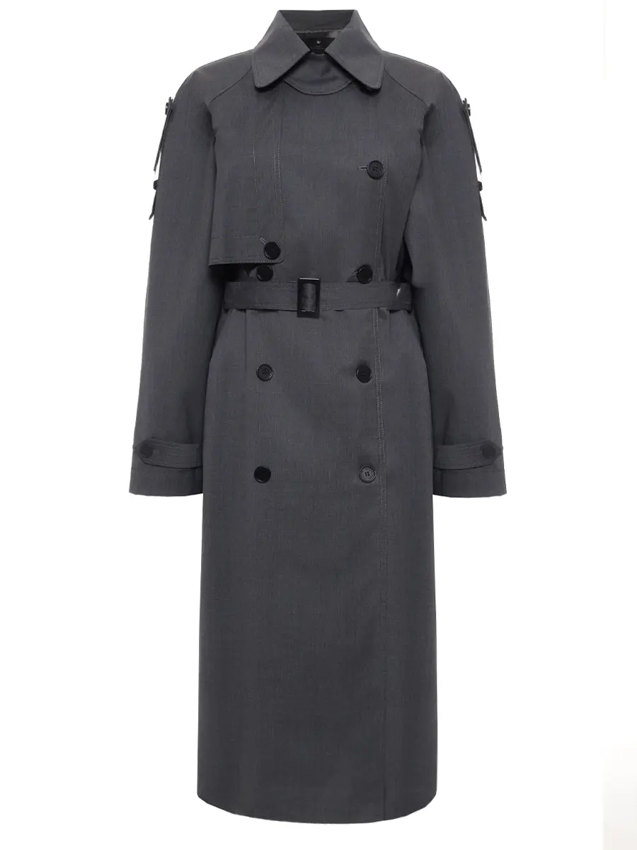 Плащ шерстяной