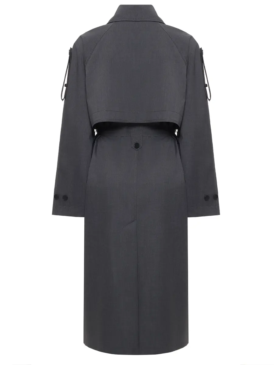 Плащ шерстяной