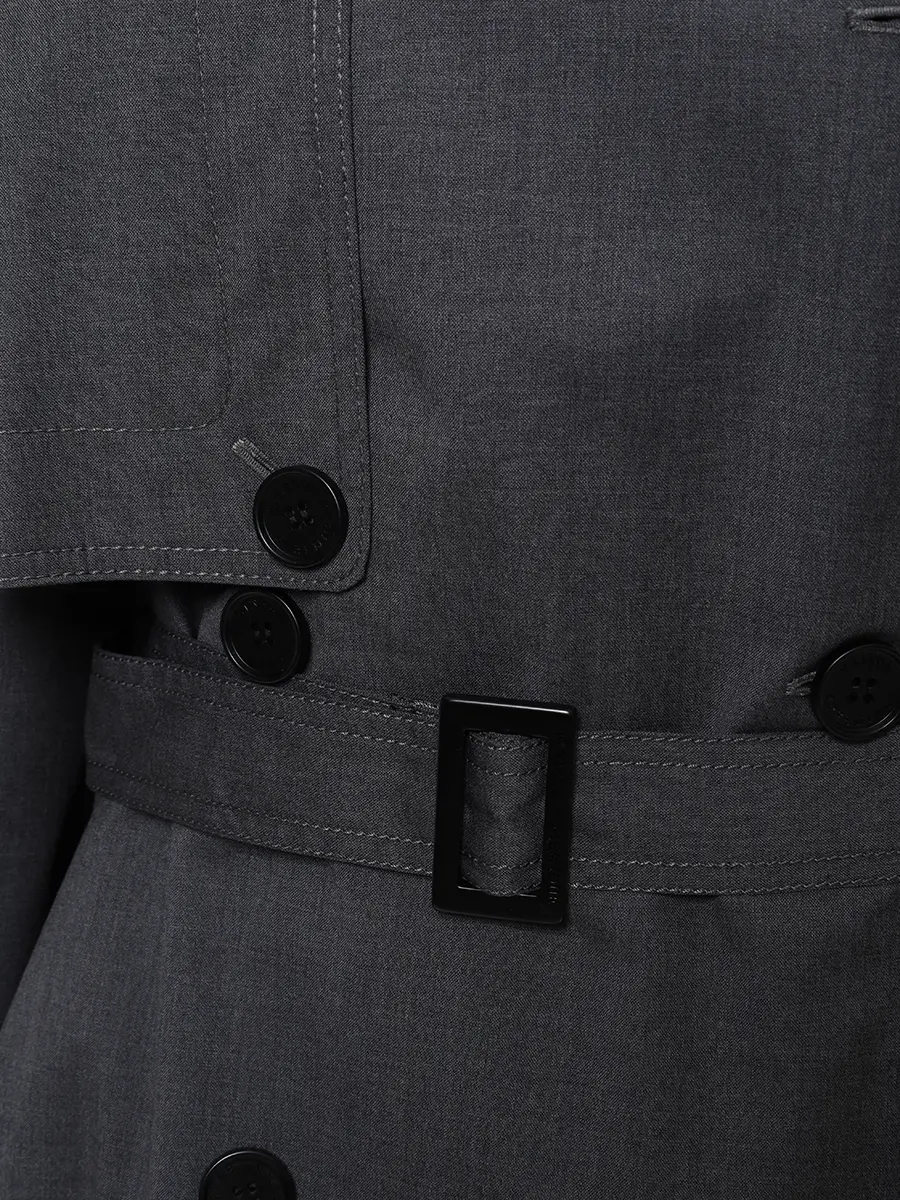 Плащ шерстяной