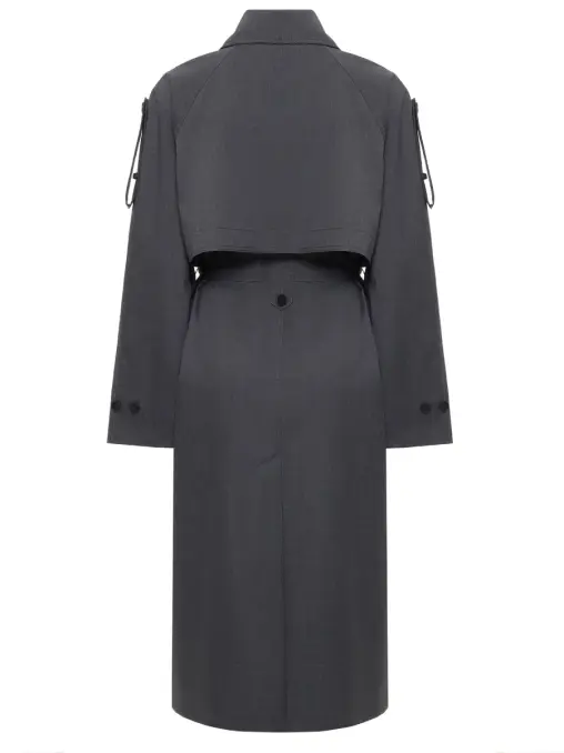 Плащ шерстяной MAISON BOHEMIQUE